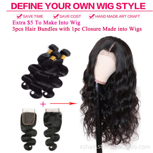 Top Fashion 613 4X4 13X6 Shape Hanger Baylage 24 Inch Closure Frontal 13X4 Human Lace Front Body Wave Wig